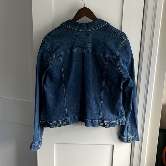 Tommy Hilfiger Denim Blue Jean Jacket XL Brand New - Picture 4 of 4